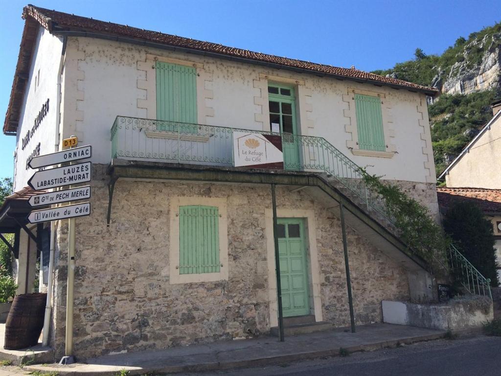 Le Refuge Du Cele Hotel Cabrerets Exterior foto