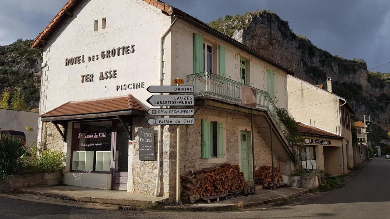 Le Refuge Du Cele Hotel Cabrerets Exterior foto